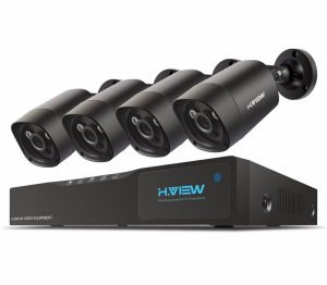 Комплект видеонаблюдения H.VIEW на 4 камеры